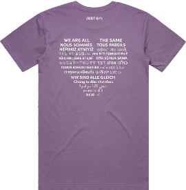 Language Tee | Lavender