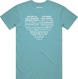 Language Tee | Sea Foam
